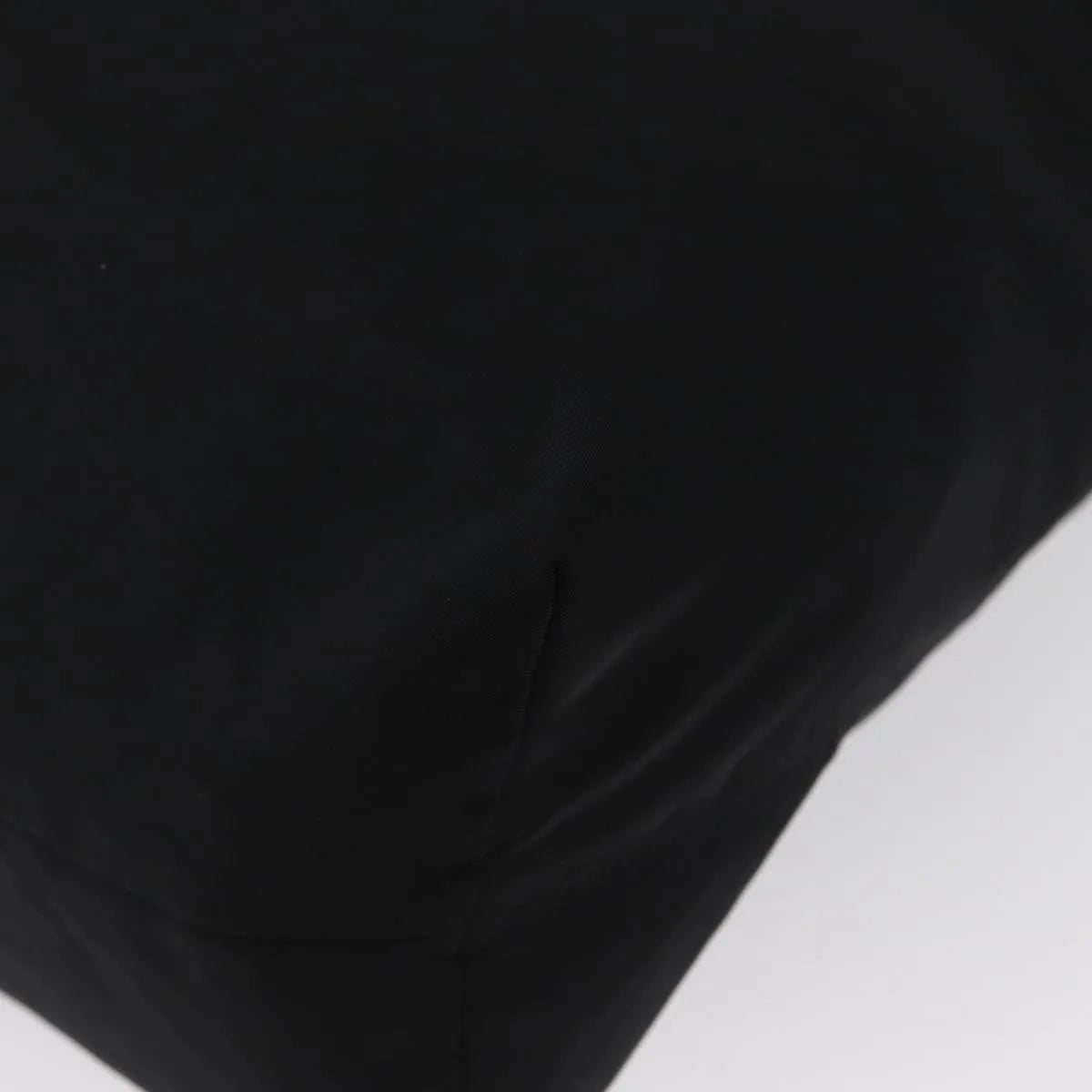 Celine Circle Logo Nylon Black Nylon Tote Bag Bag (Pre-Owned)