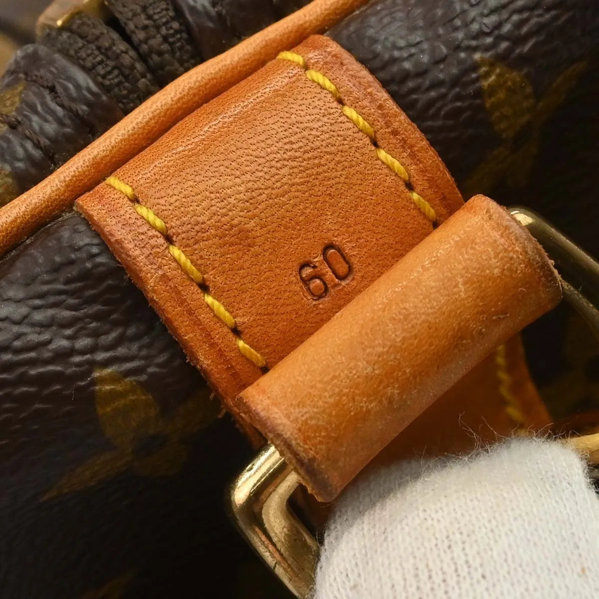 Louis Vuitton Keepall Monogram Canvas Brown Canvas Travel Bag Bag (Pre-Owned)