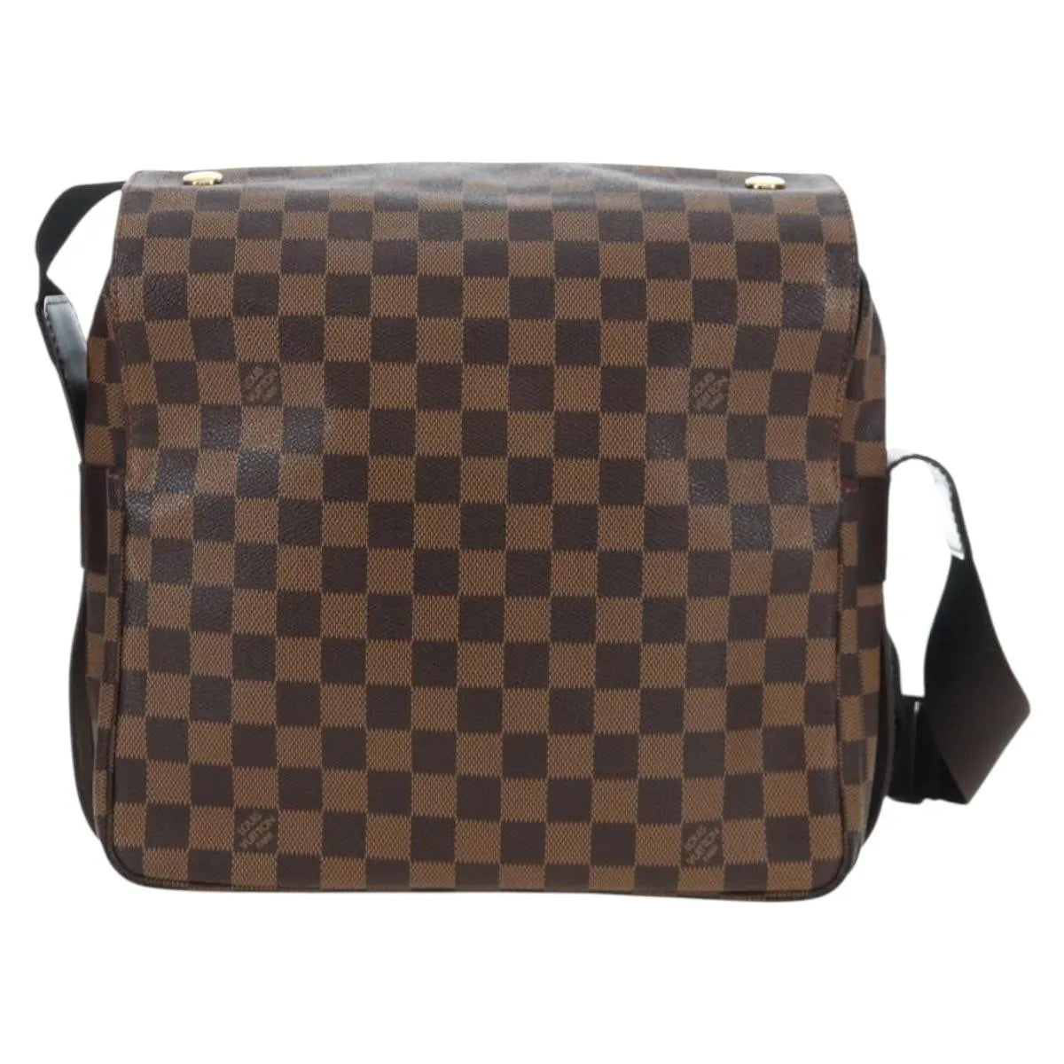 Louis Vuitton Naviglio Damier Brown Canvas Shoulder Bag Bag (Pre-Owned)