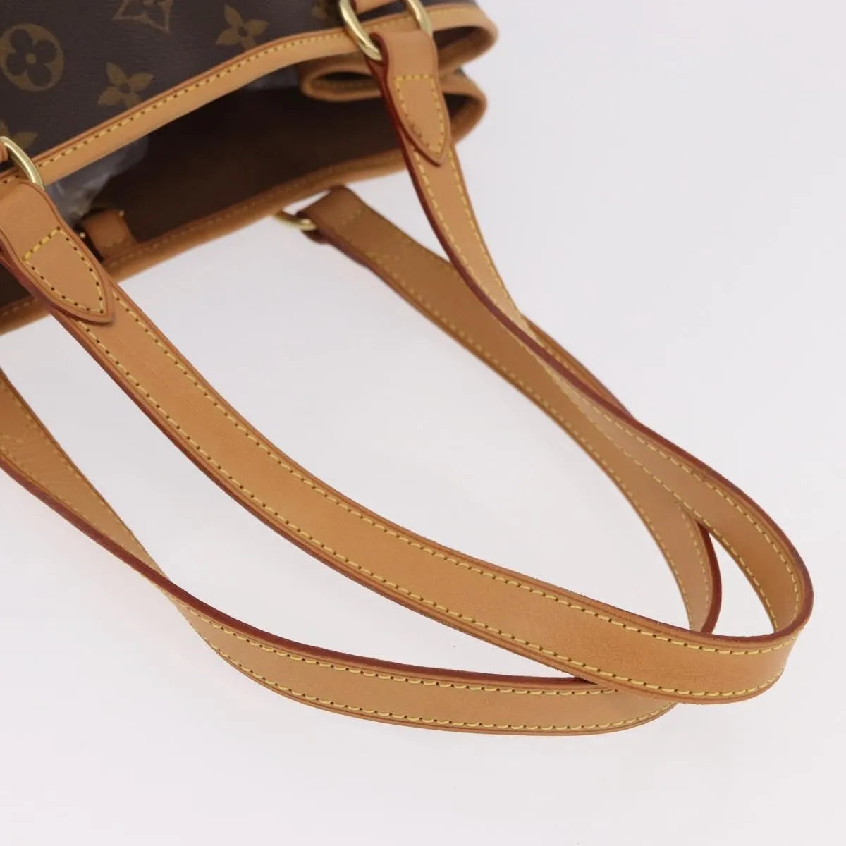 Louis Vuitton Batignolles Monogram Canvas Brown Canvas Shoulder Bag Bag (Pre-Owned)