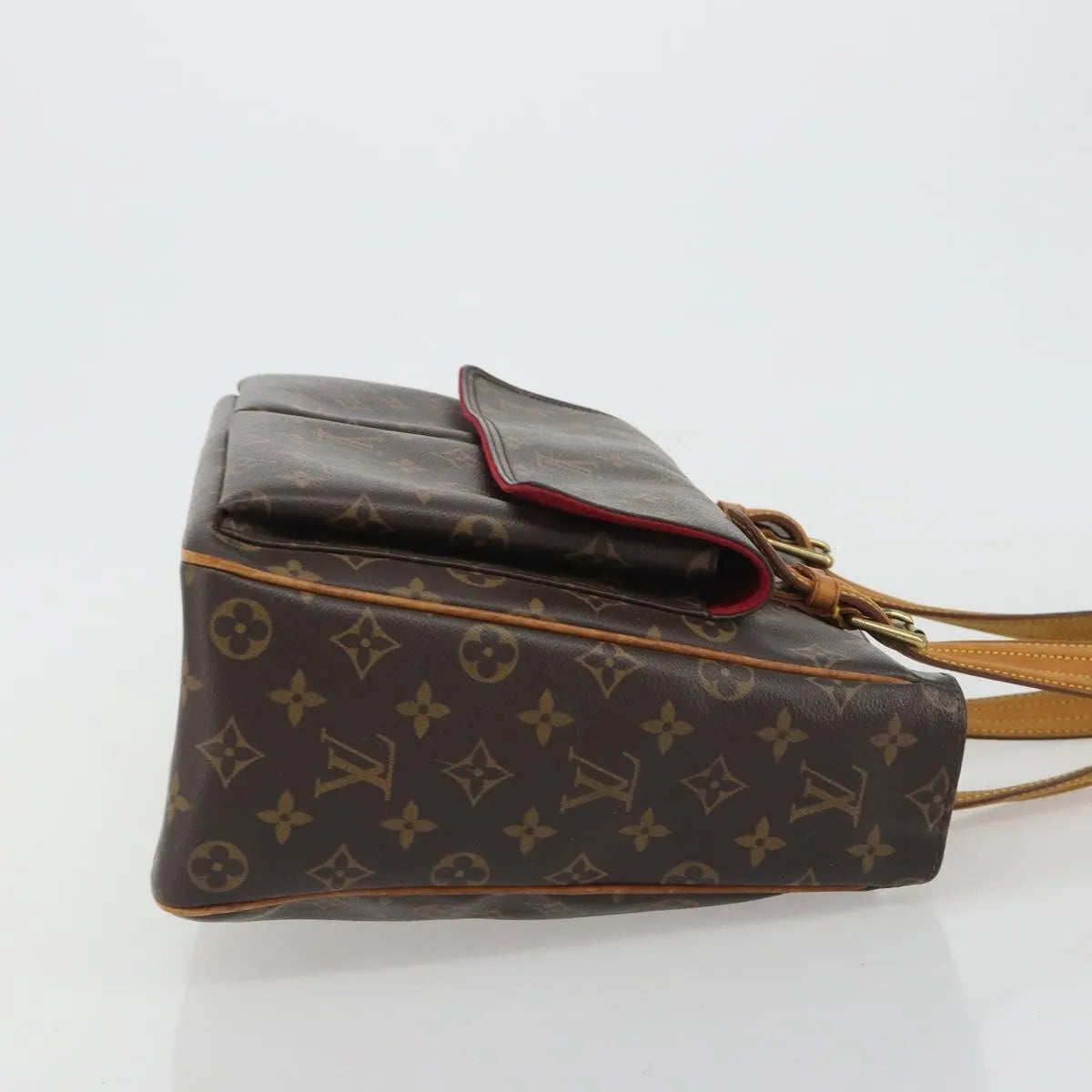 Louis Vuitton Multipli Cite Monogram Canvas Brown Canvas Shoulder Bag Bag (Pre-Owned)