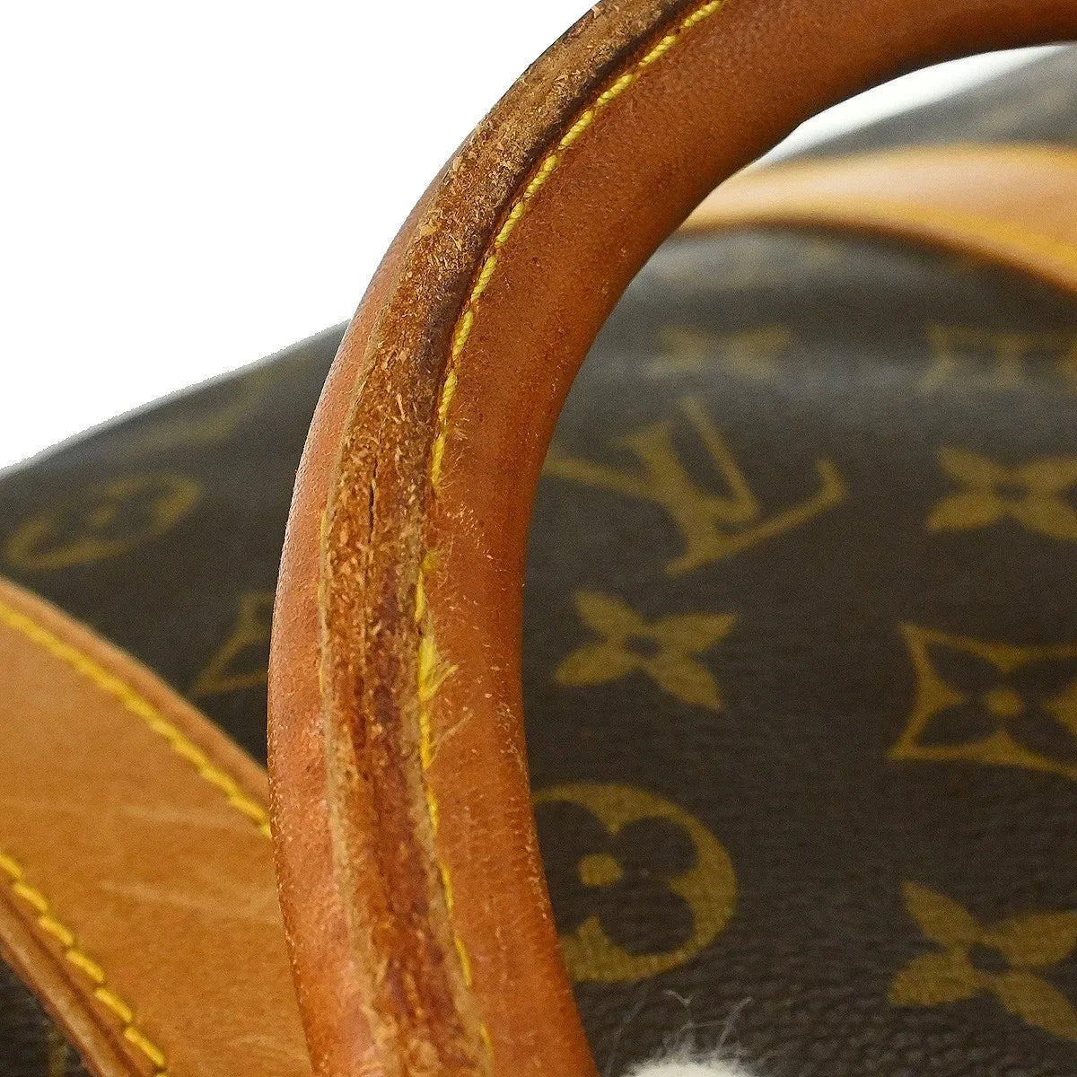 Louis Vuitton Keepall Bag Monogram Canvas Brown Canvas Travel Bag Bag (Pre-Owned)