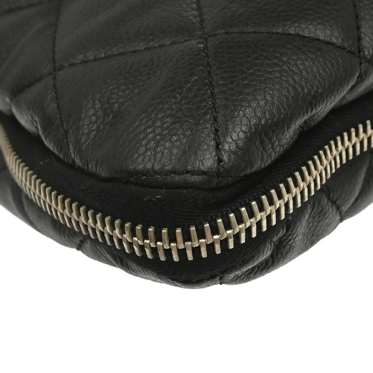Chanel Timeless Cc Expandable Tote Quilted Caviar Black Leather Tote Bag Bag (Pre-Owned)