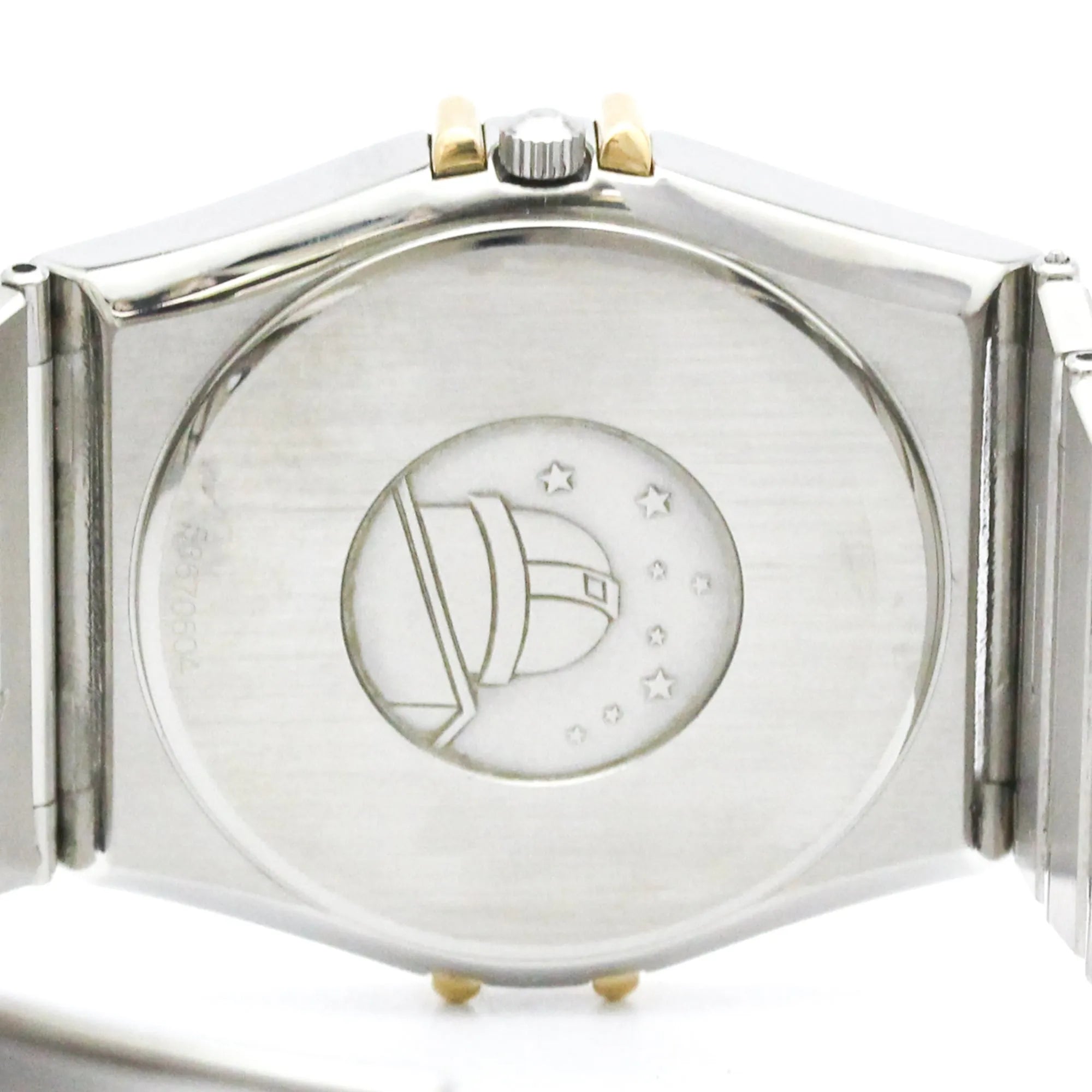 Omega Constellation Quartz Stainless Steel And Yellow Gold Watch (Pre-Owned)