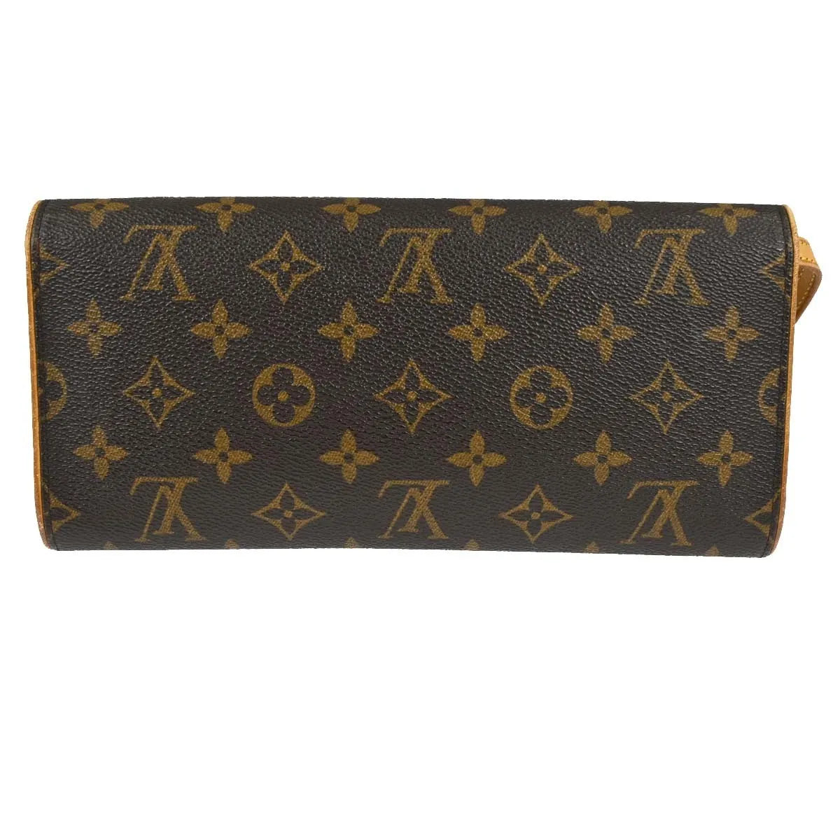 Louis Vuitton Twin Gm Monogram Brown Canvas Handbag (Pre-Owned)