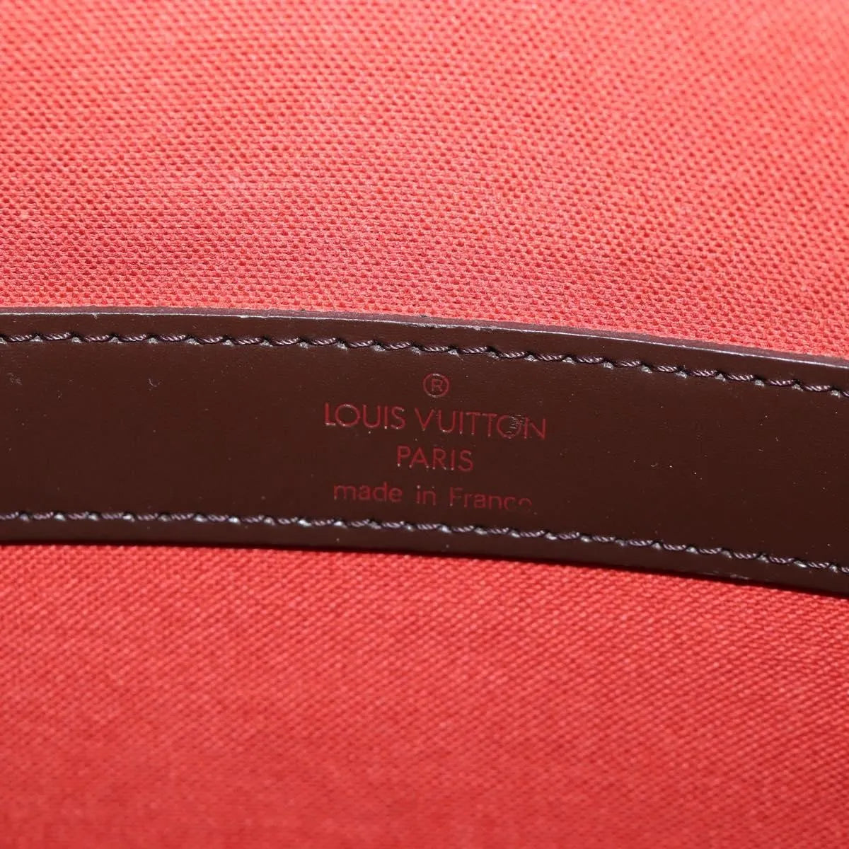 Louis Vuitton Naviglio Damier Brown Canvas Shoulder Bag Bag (Pre-Owned)
