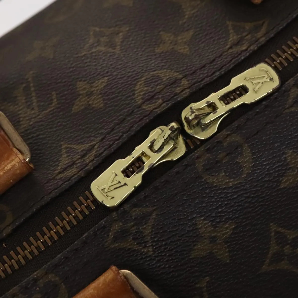 Louis Vuitton Keepall Monogram Canvas Brown Canvas Travel Bag Bag (Pre-Owned)