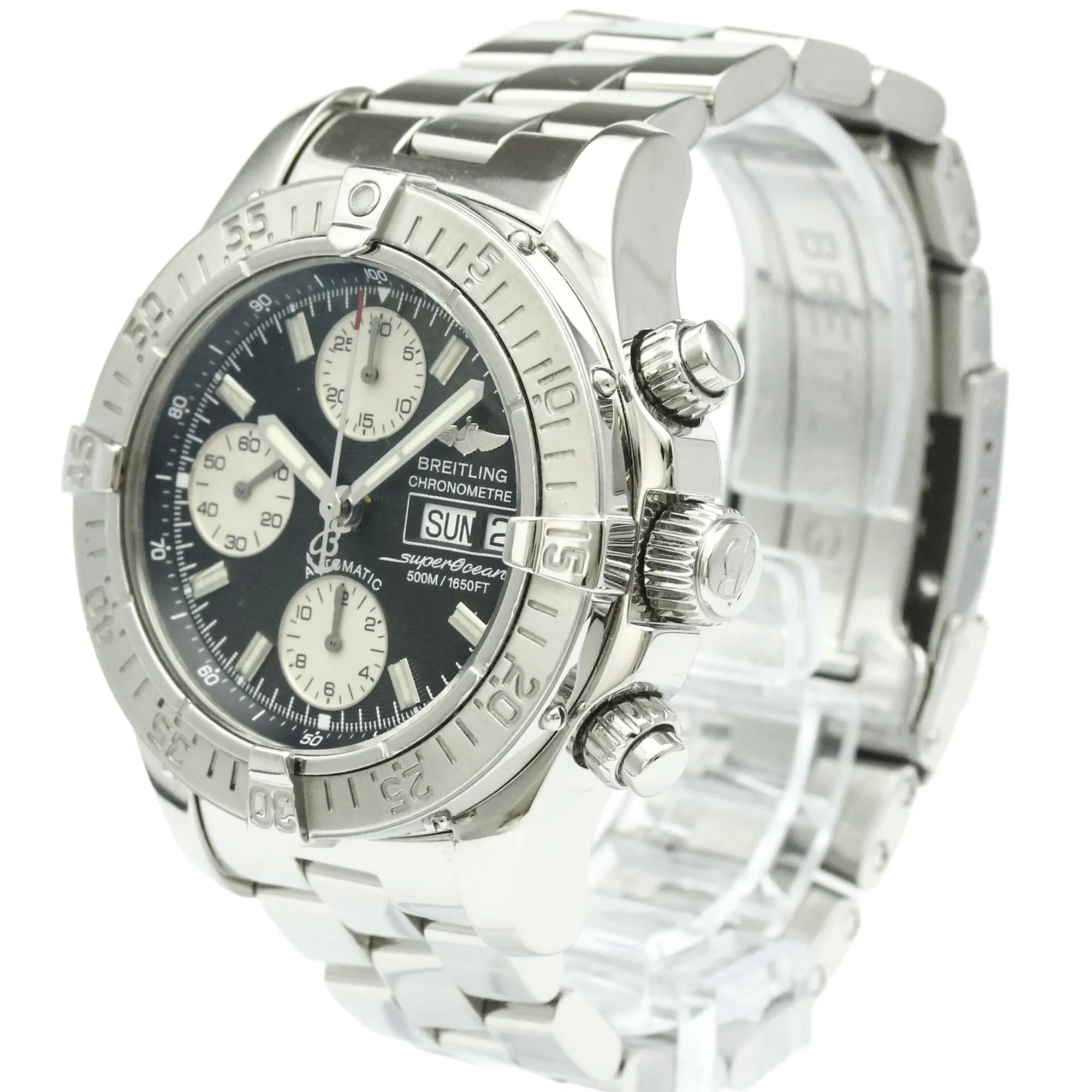 Breitling Superocean Chronograph Automatic Stainless Steel Watch (Pre-Owned)