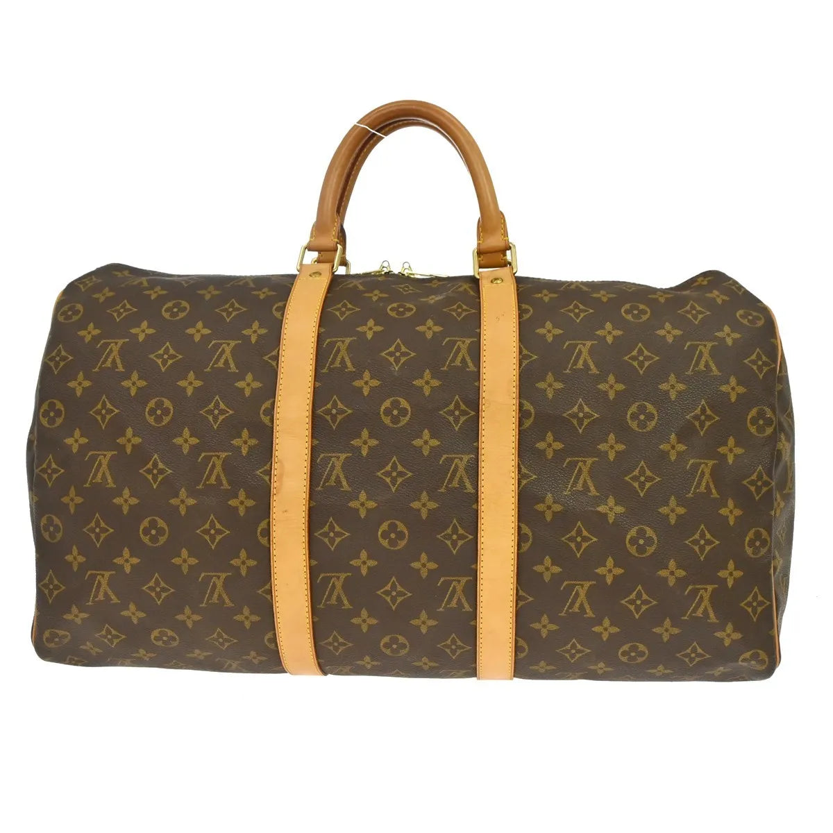 Louis Vuitton Keepall Monogram Canvas Brown Canvas Travel Bag Bag (Pre-Owned)