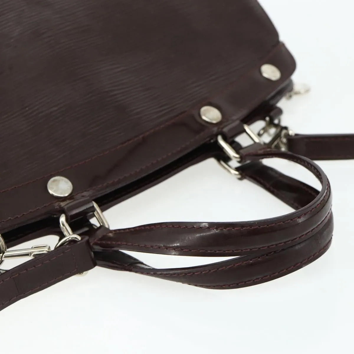 Louis Vuitton Brea Electric Epi Leather Purple Leather Handbag (Pre-Owned)