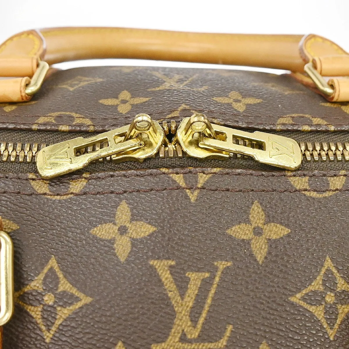Louis Vuitton Keepall Monogram Canvas Brown Canvas Travel Bag Bag (Pre-Owned)