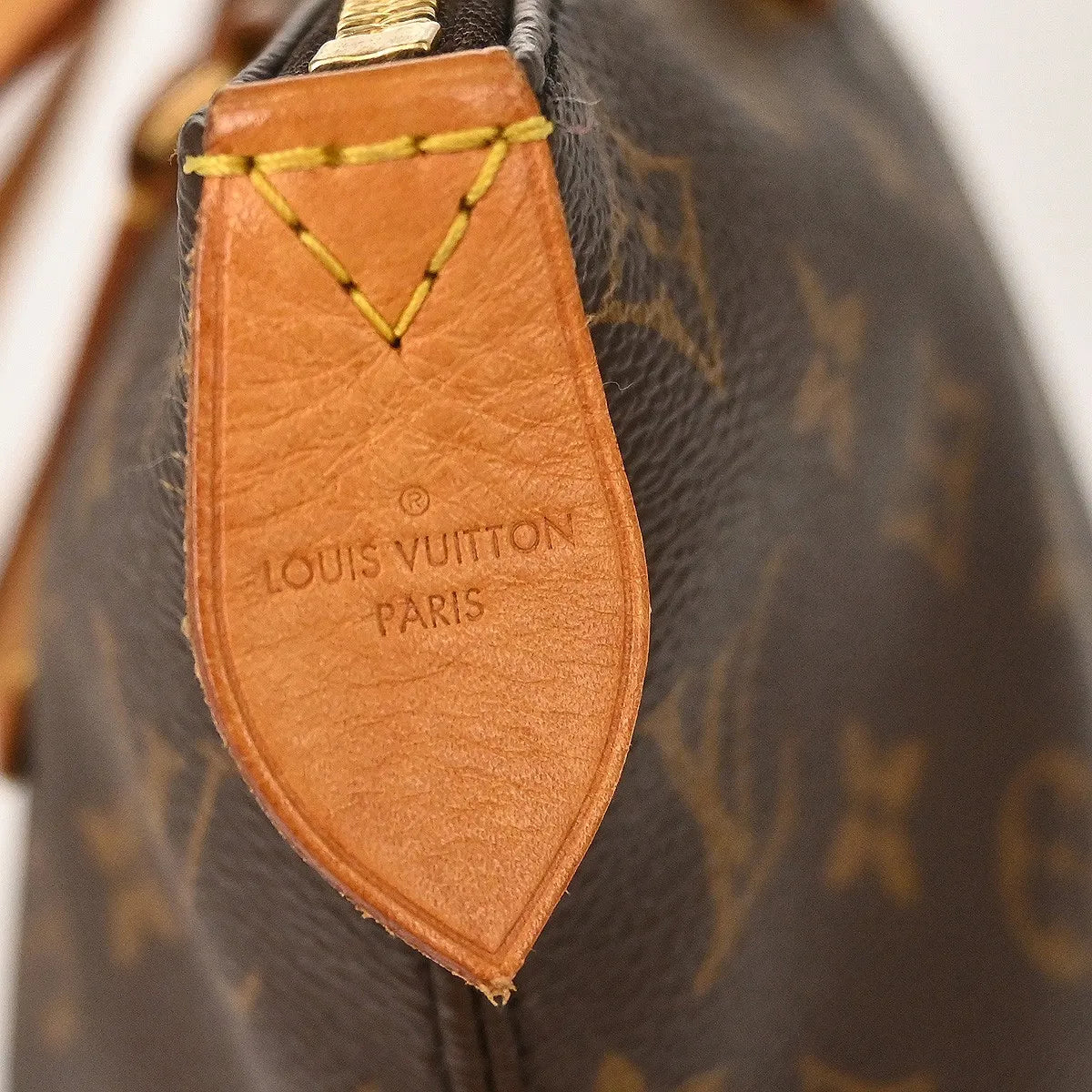 Louis Vuitton Iena Tote Monogram Canvas Brown Canvas Tote Bag Bag (Pre-Owned)