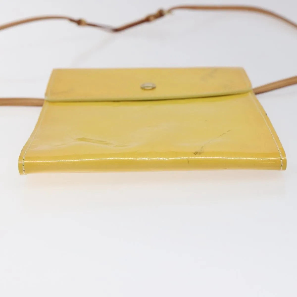Louis Vuitton Kenmare Shoulder Bag Patent Leather Yellow Patent_Leather Clutche & Pouche Bag (Pre-Owned)
