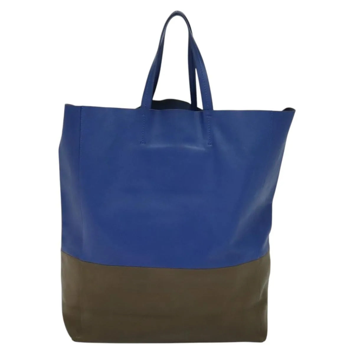 Celine Vertical Cabas Tote Leather Multicolour Leather Tote Bag Bag (Pre-Owned)