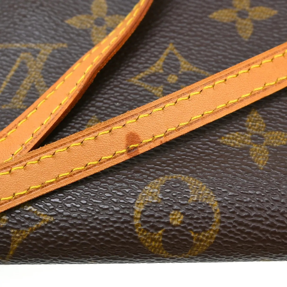 Louis Vuitton Twin Monogram Canvas Brown Canvas Clutche & Pouche Bag (Pre-Owned)