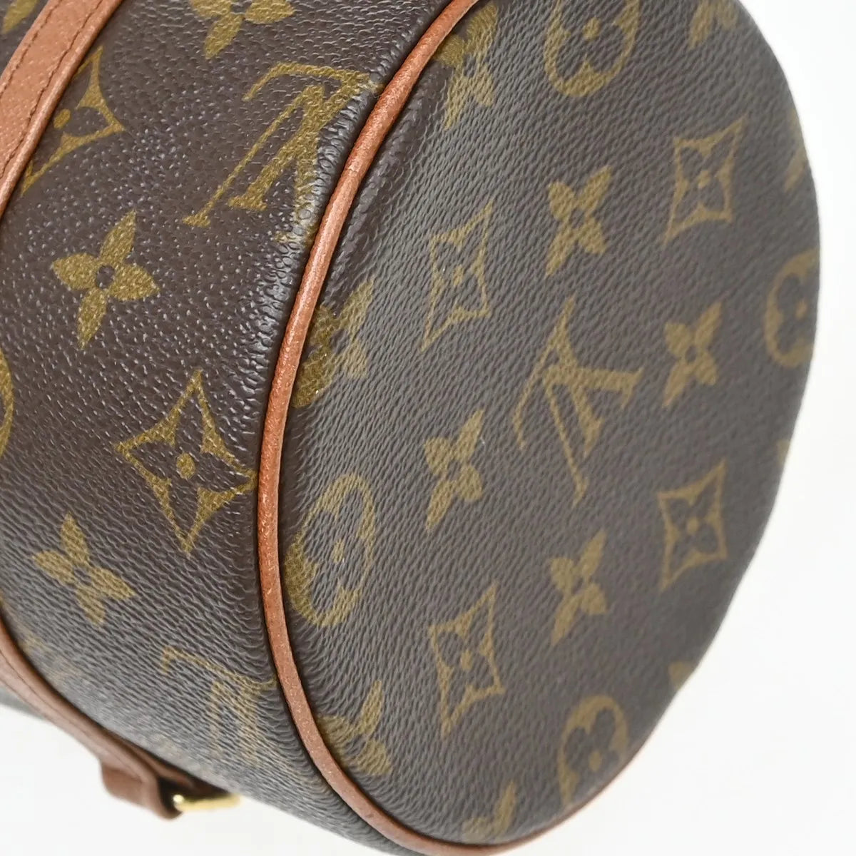 Louis Vuitton Papillon Monogram Canvas Brown Canvas Handbag (Pre-Owned)