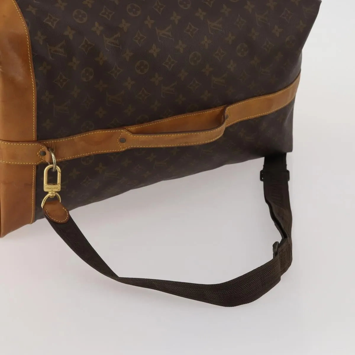 Louis Vuitton Sac Marin Monogram Canvas Brown Canvas Shoulder Bag Bag (Pre-Owned)