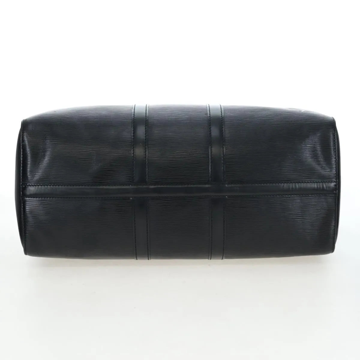 Louis Vuitton Keepall Epi Black Leather Travel Bag Bag (Pre-Owned)