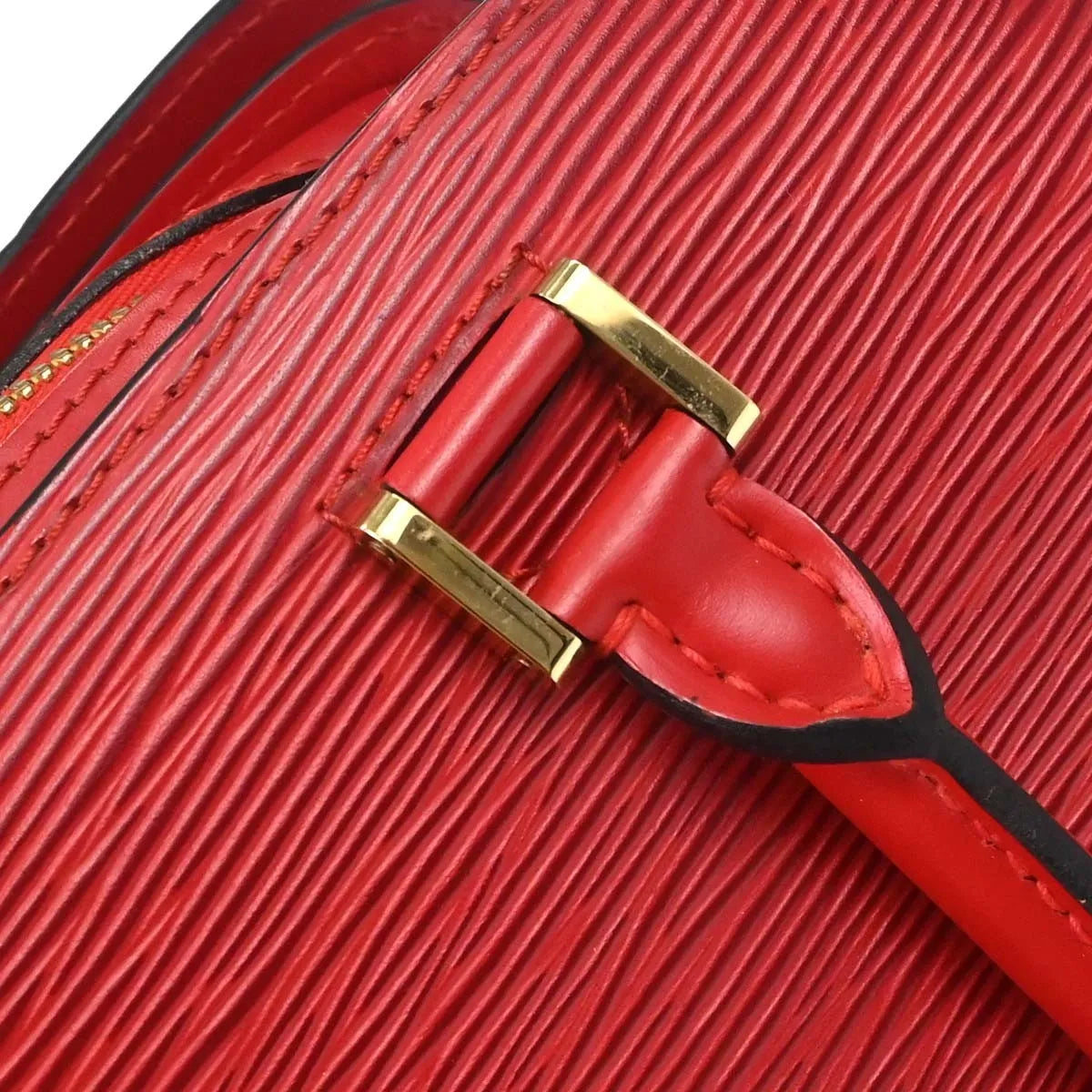 Louis Vuitton Pont Neuf Epi Red Leather Handbag (Pre-Owned)