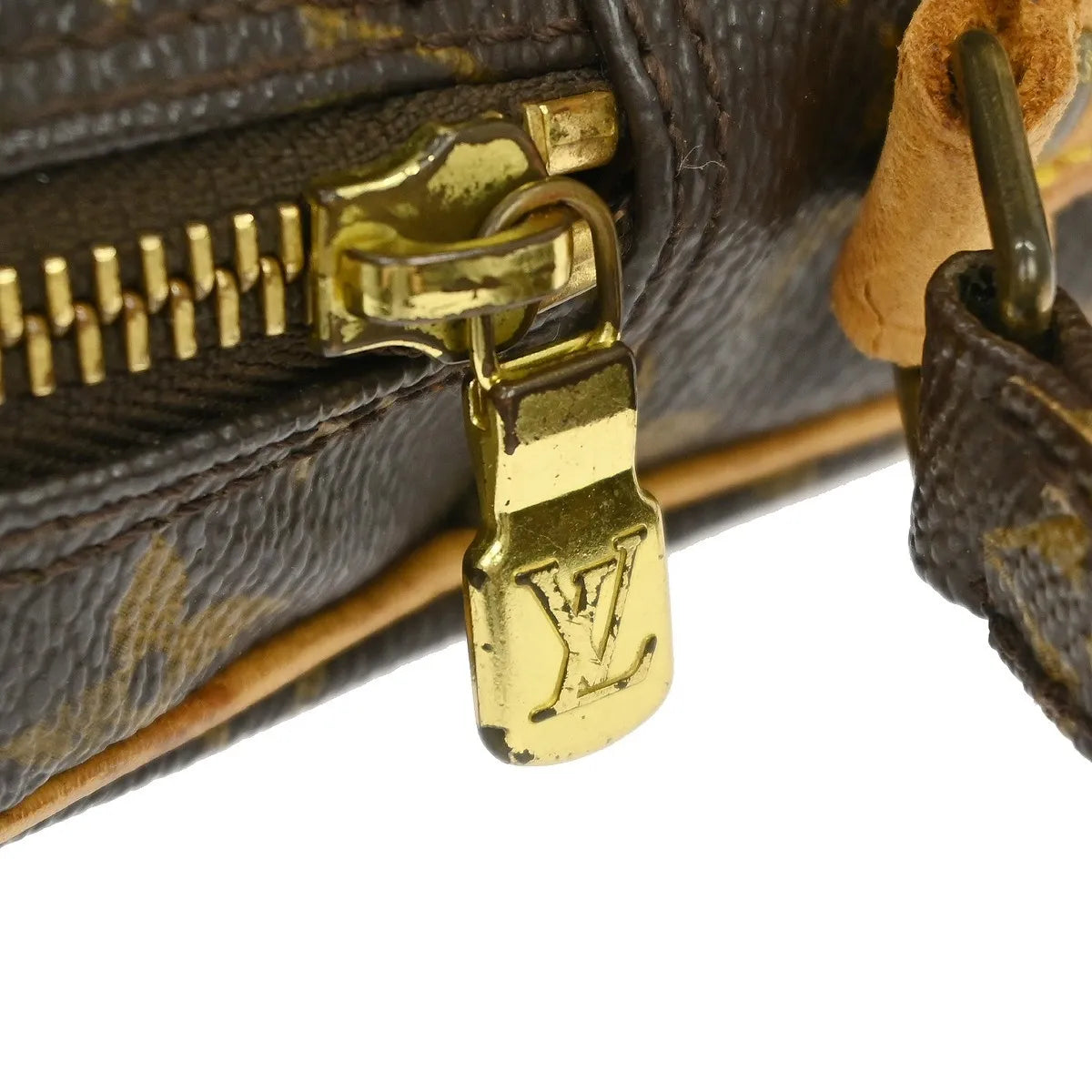 Louis Vuitton Amazone Monogram Canvas Brown Canvas Shoulder Bag Bag (Pre-Owned)