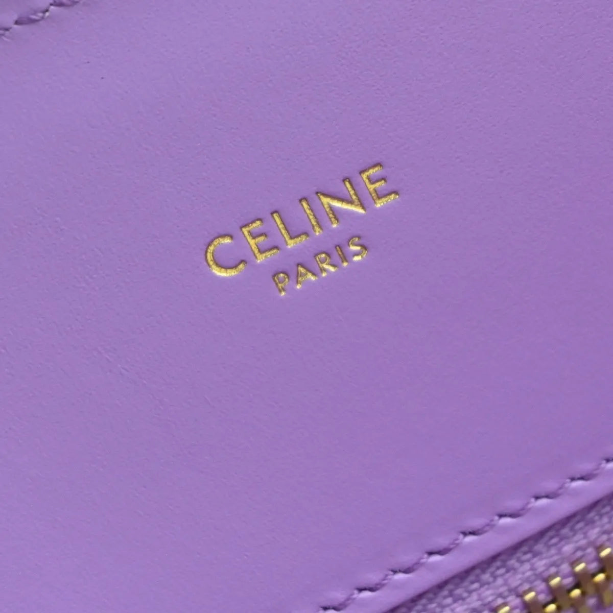 Celine Vertical Cabas Tote Canvas With Leather Purple Canvas Tote Bag Bag (Pre-Owned)