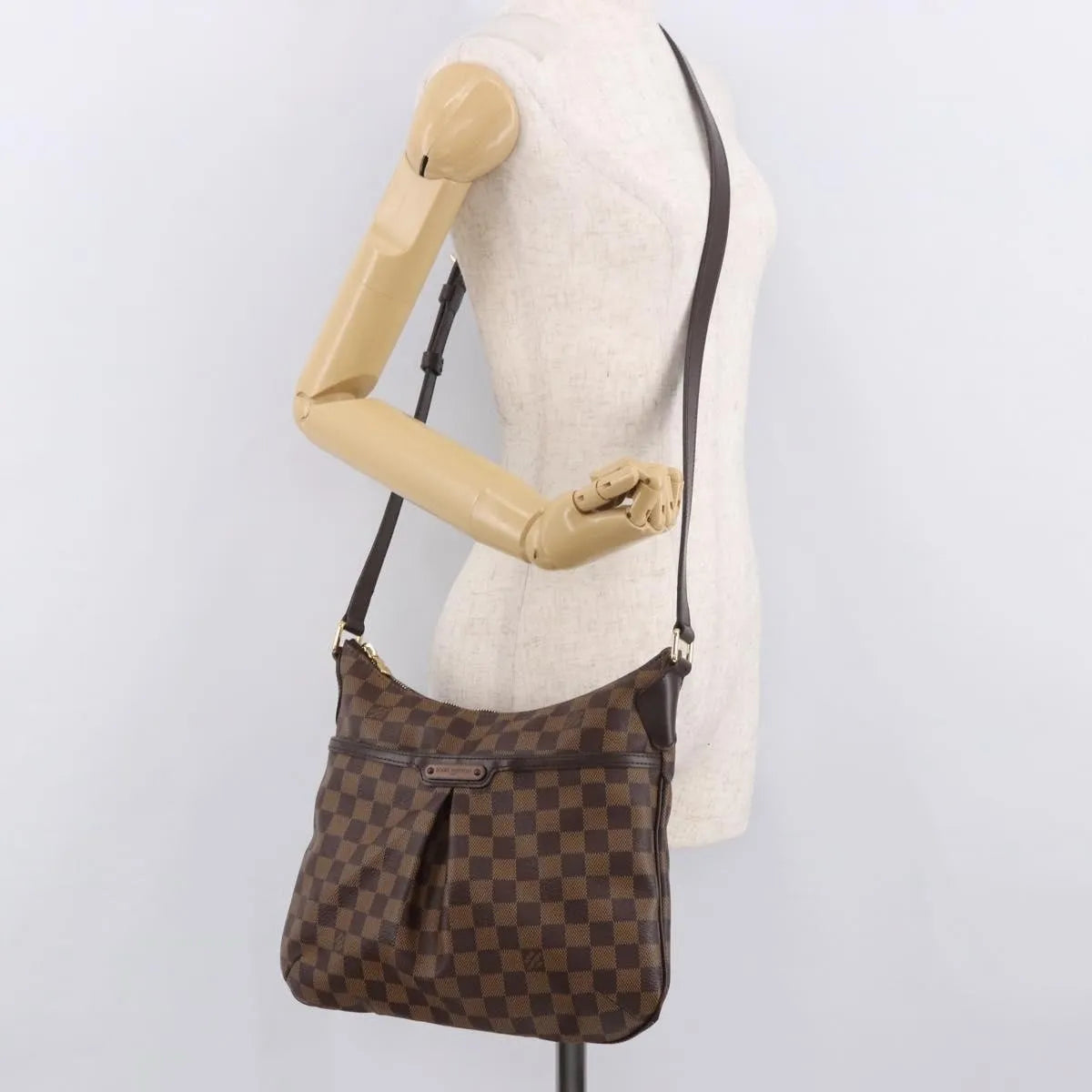 Louis Vuitton Bloomsbury Damier Brown Canvas Shoulder Bag Bag (Pre-Owned)