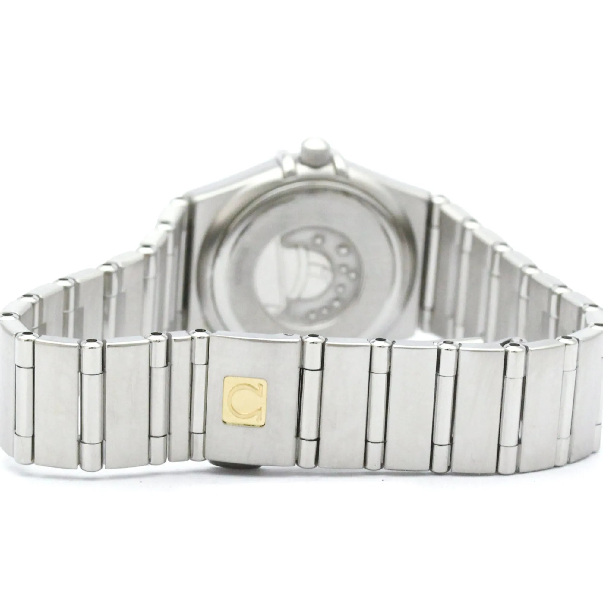 Omega Constellation Diamonds Quartz Stainless Steel Watch (Pre-Owned)