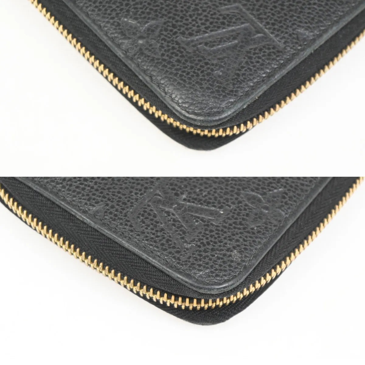 Louis Vuitton Portefeuille Zippy Monogramme Empreinte Monogramme Empreinte Black Leather Wallets Accessory (Pre-Owned)