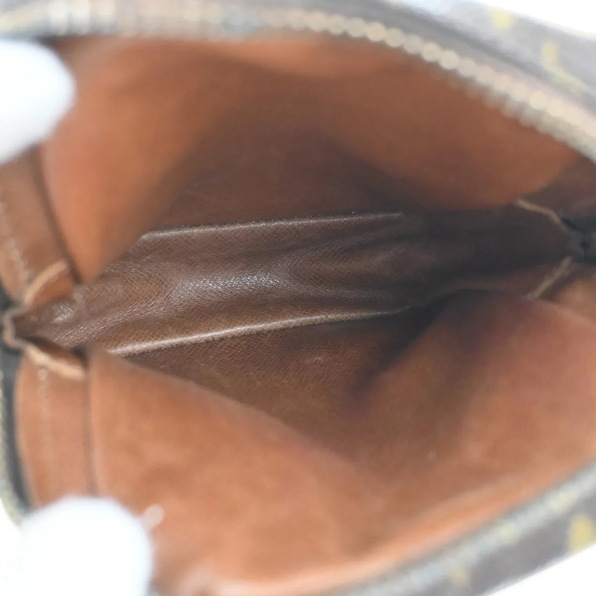 Louis Vuitton Danube Monogram Canvas Brown Canvas Clutche & Pouche Bag (Pre-Owned)