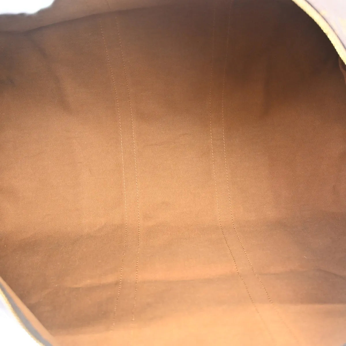 Louis Vuitton Keepall Monogram Brown Canvas Travel Bag Bag (Pre-Owned)