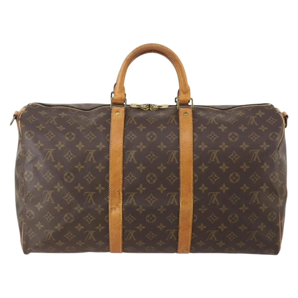 Louis Vuitton Keepall Bandouliere Monogram Canvas Multicolour Canvas Travel Bag Bag (Pre-Owned)