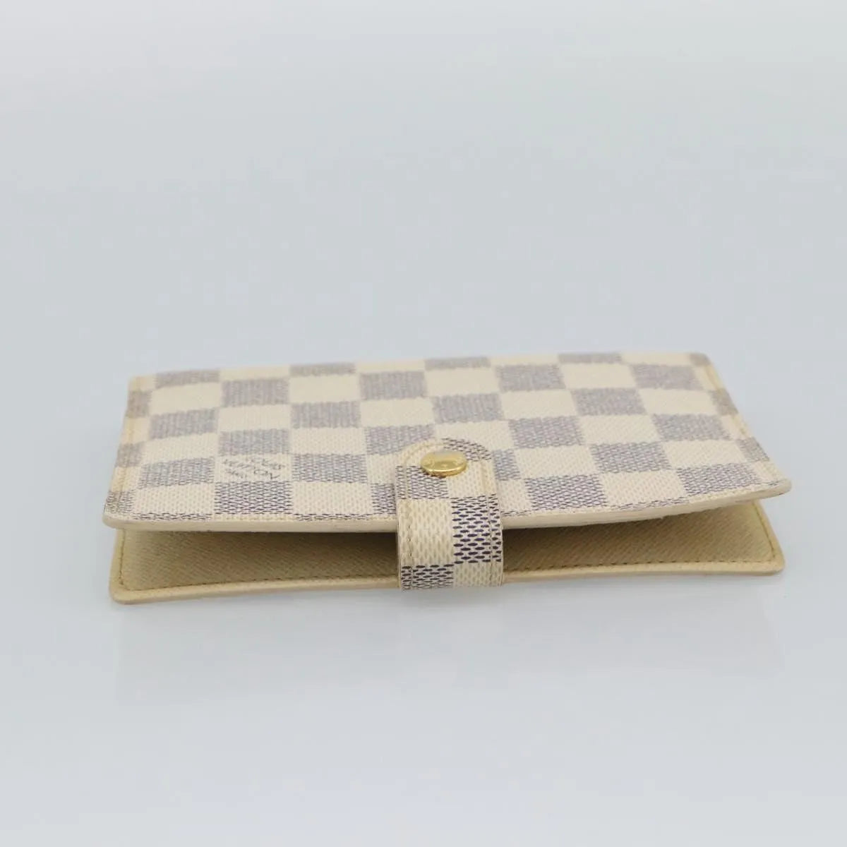 Louis Vuitton Agenda Cover Damier Beige Canvas Clutche & Pouche Bag (Pre-Owned)