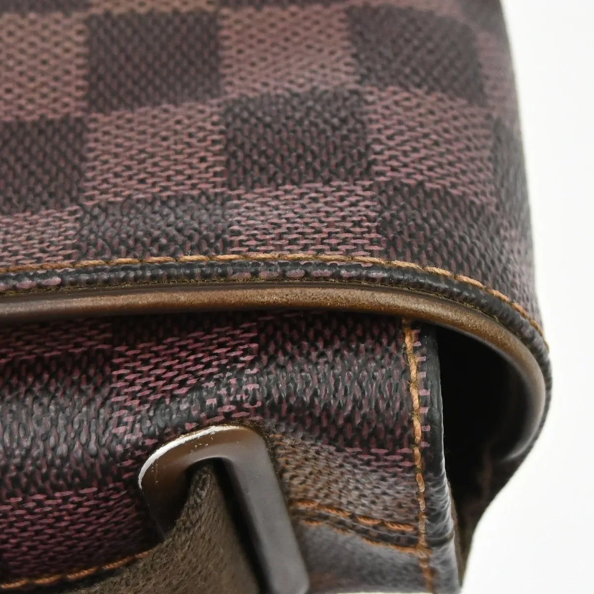 Louis Vuitton Brooklyn Damier Brown Canvas Crossbody Bag Bag (Pre-Owned)