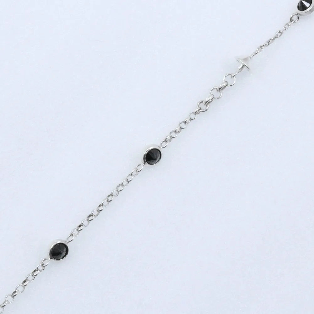 Gucci Bosco Sterling Silver And Enamel Silver Silver Bracelet Jewelry (Pre-Owned)