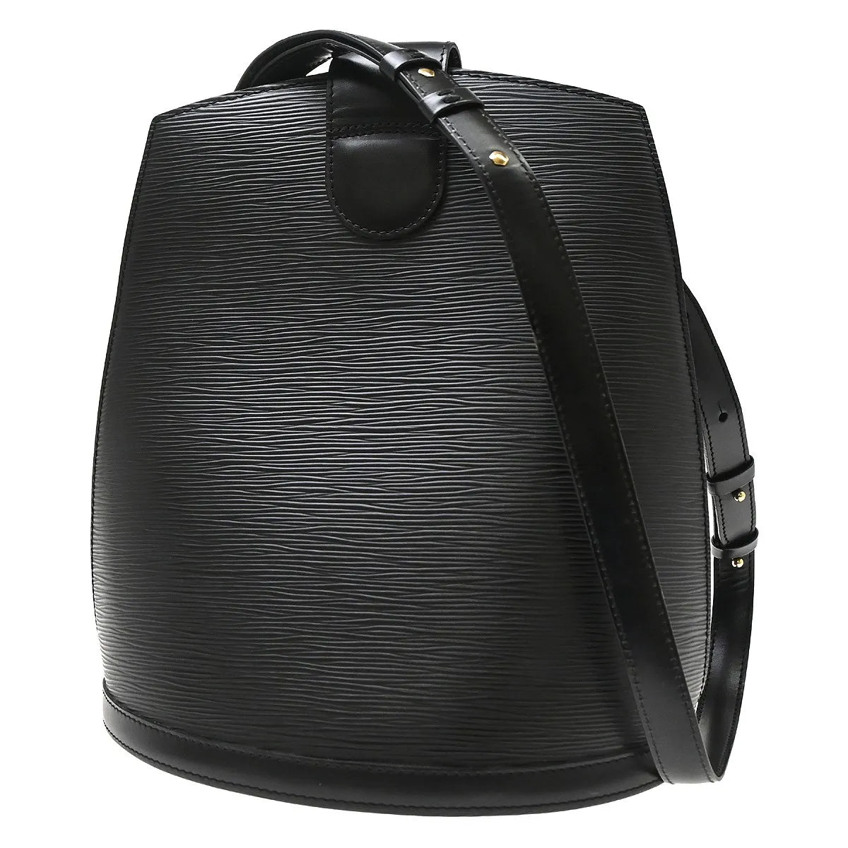 Louis Vuitton Cluny Epi Black Leather Shoulder Bag Bag (Pre-Owned)