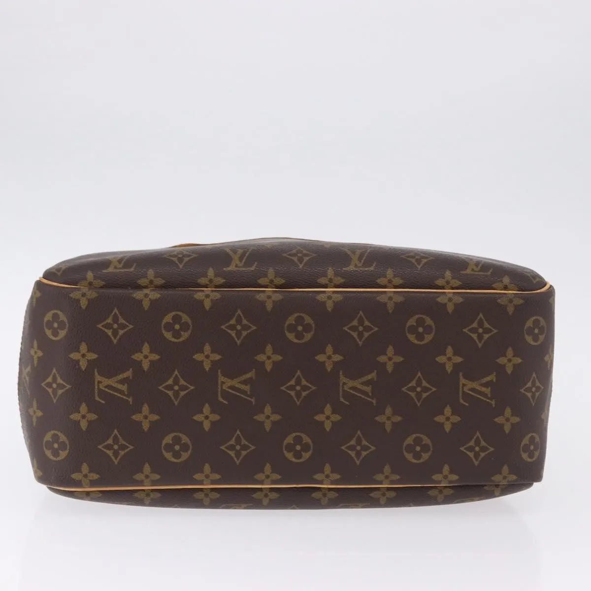 Louis Vuitton Deauville Monogram Brown Canvas Handbag (Pre-Owned)