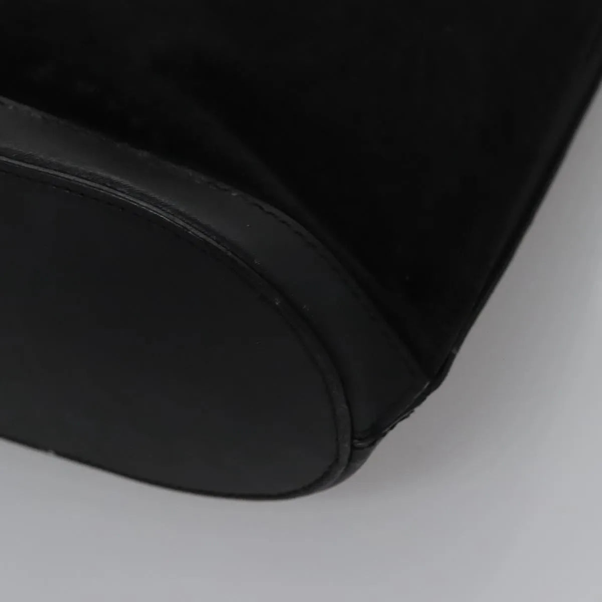 Celine Vintage Suede Black Suede Shoulder Bag Bag (Pre-Owned)
