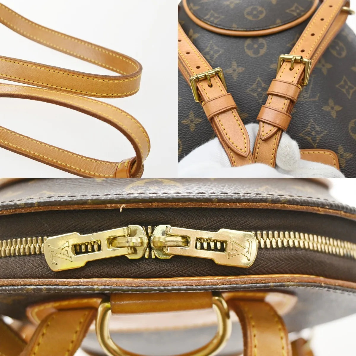 Louis Vuitton Ellipse Monogram Canvas Brown Canvas Backpack Bag (Pre-Owned)