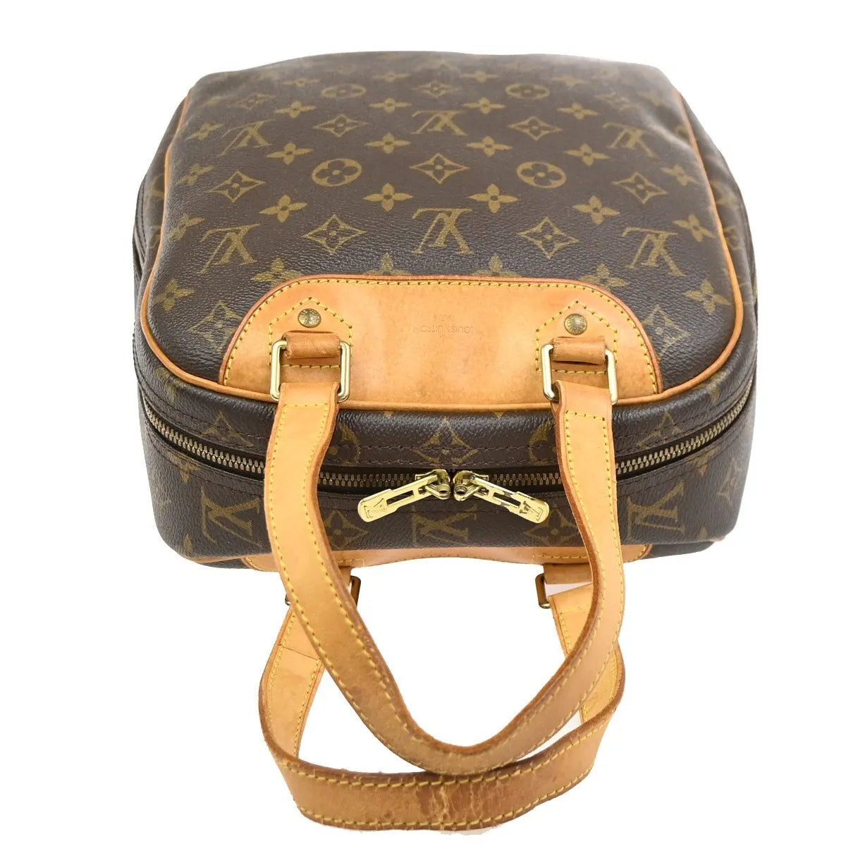 Louis Vuitton Excursion Monogram Brown Leather Handbag (Pre-Owned)