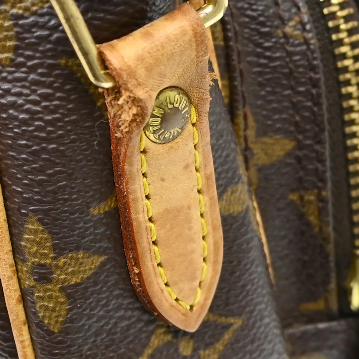 Louis Vuitton Amazone Monogram Canvas Brown Canvas Shoulder Bag Bag (Pre-Owned)