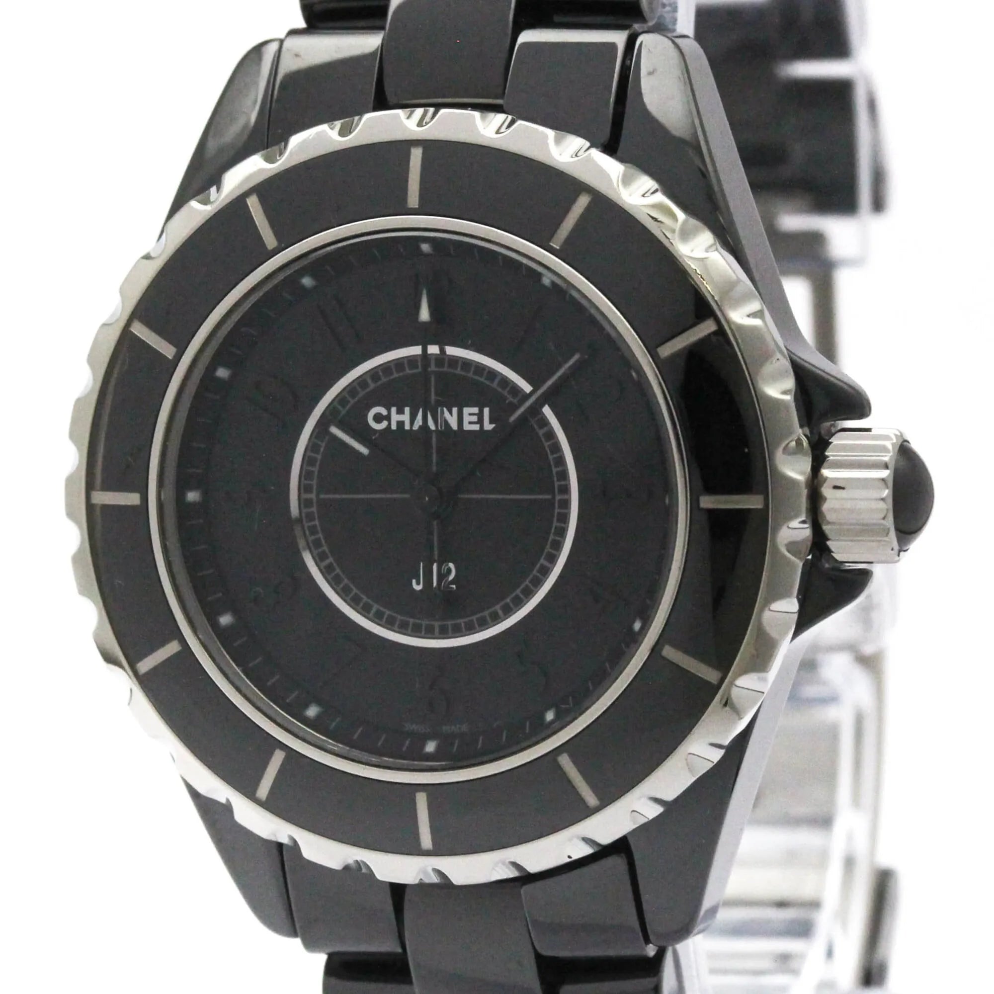 Chanel J12 Quartz Ceramic And Stainless Steel Watch (Pre-Owned)