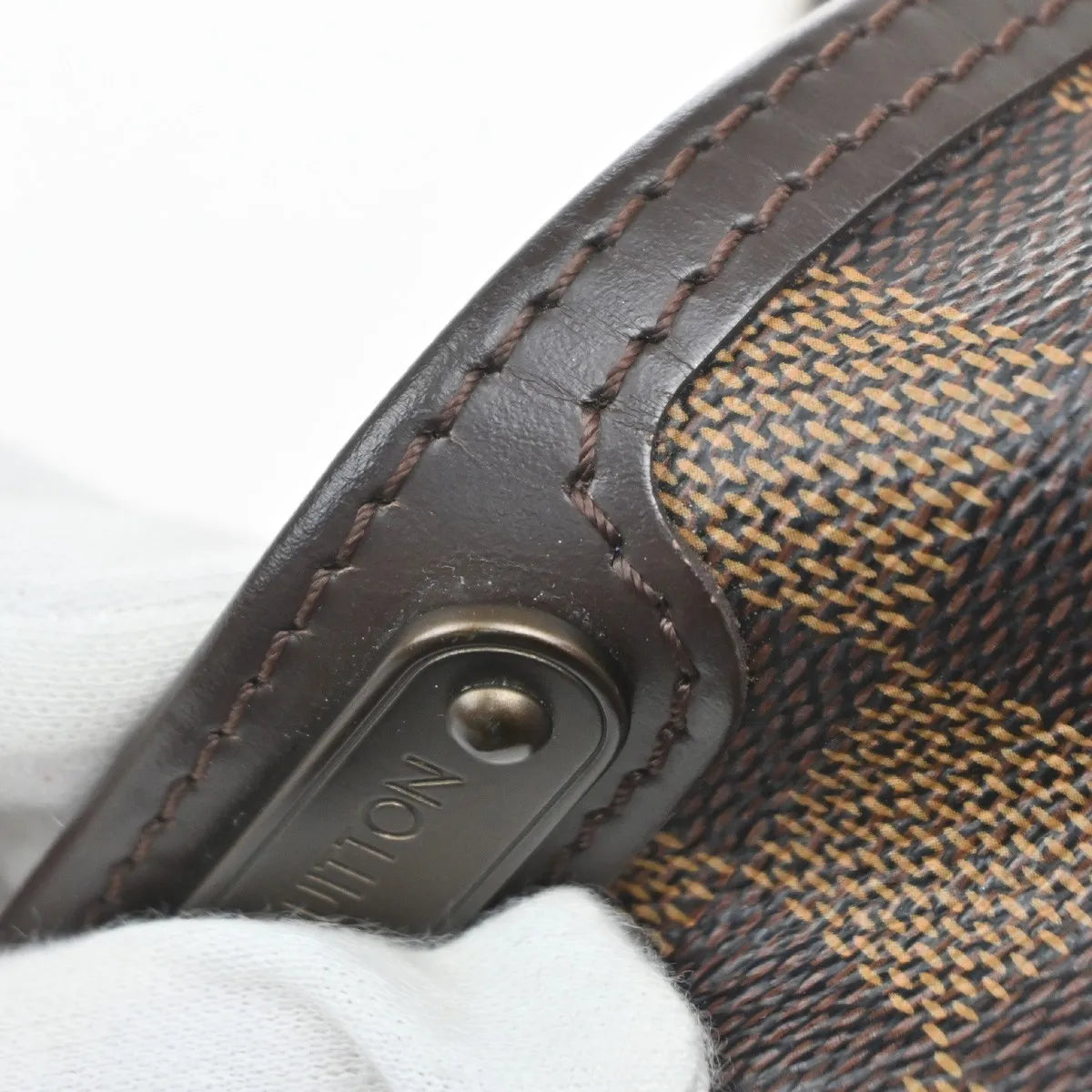 Louis Vuitton Bloomsbury Damier Brown Canvas Shoulder Bag Bag (Pre-Owned)