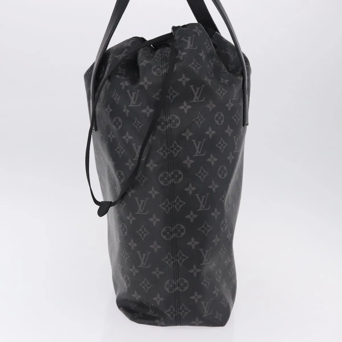Louis Vuitton Cabas Light Drawstring Monogram Eclipse Canvas Black Canvas Tote Bag Bag (Pre-Owned)