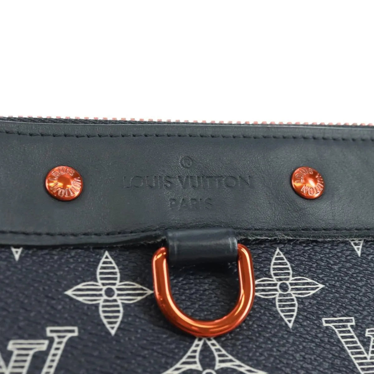 Louis Vuitton Pochette Apollo Limited Edition Upside Down Monogram Ink Navy Canvas Clutche & Pouche Bag (Pre-Owned)