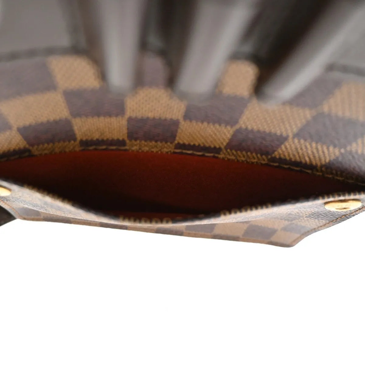 Louis Vuitton Portobello Messenger Damier Brown Canvas Shoulder Bag Bag (Pre-Owned)