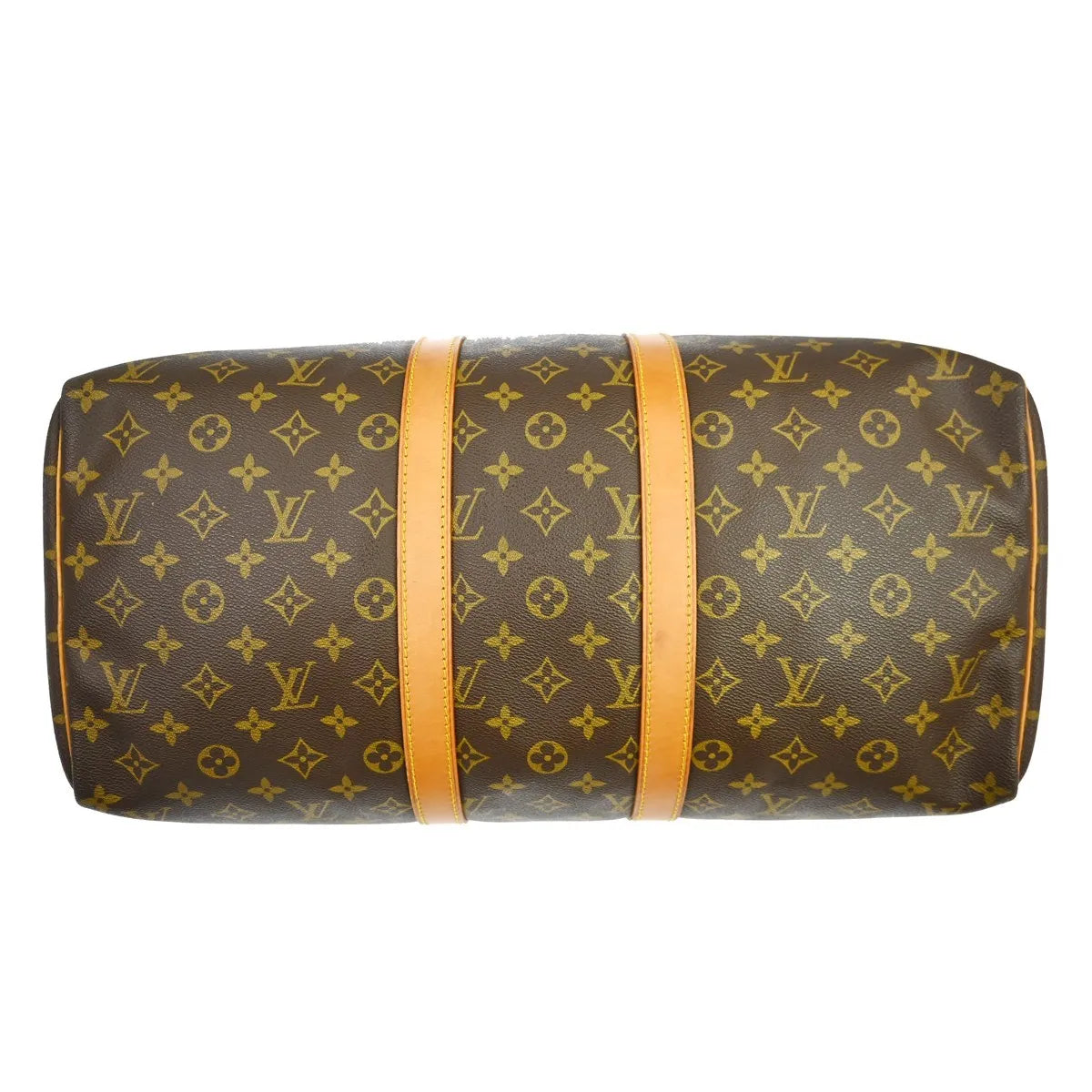 Louis Vuitton Keepall Monogram Canvas Brown Canvas Travel Bag Bag (Pre-Owned)