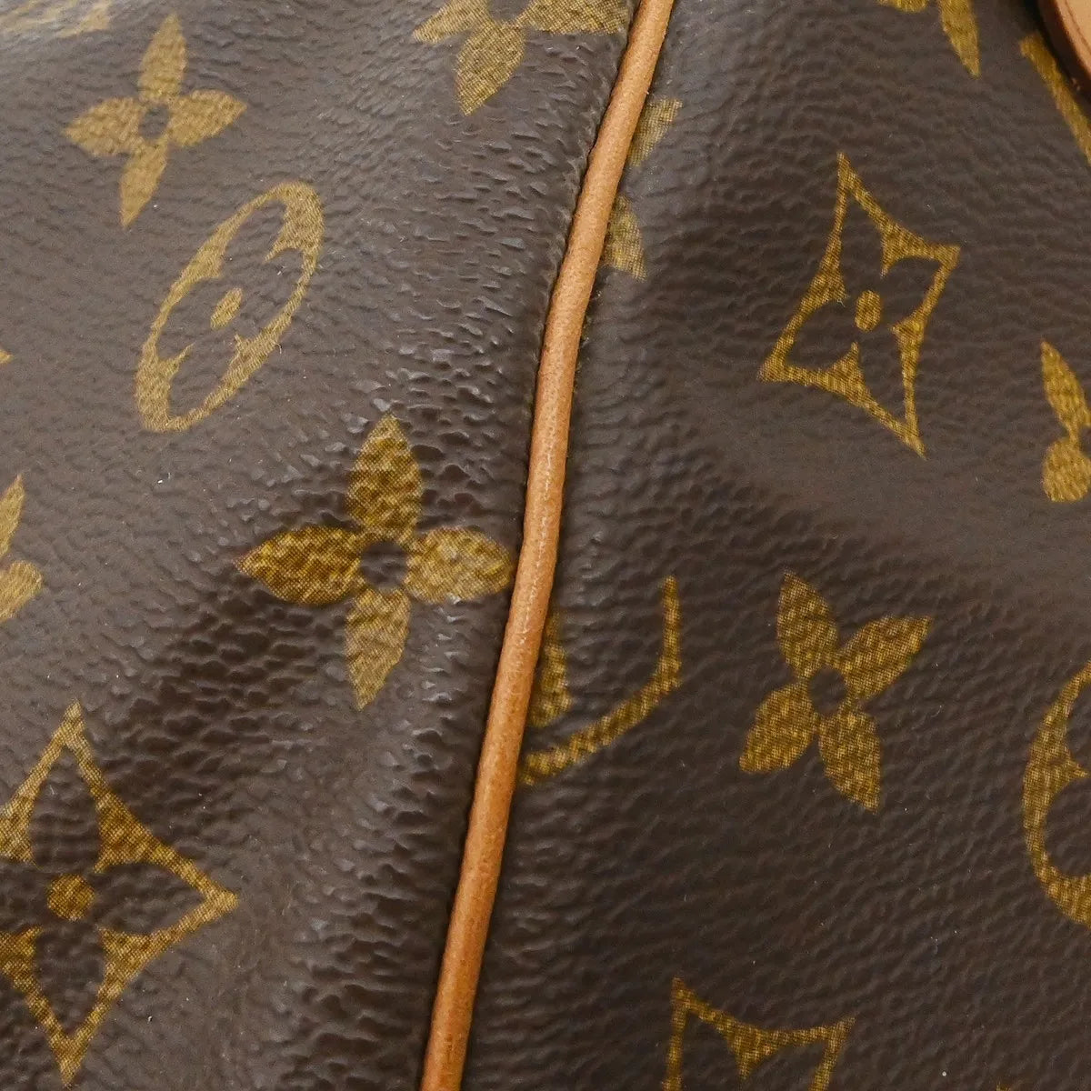 Louis Vuitton Keepall Monogram Canvas Brown Canvas Travel Bag Bag (Pre-Owned)
