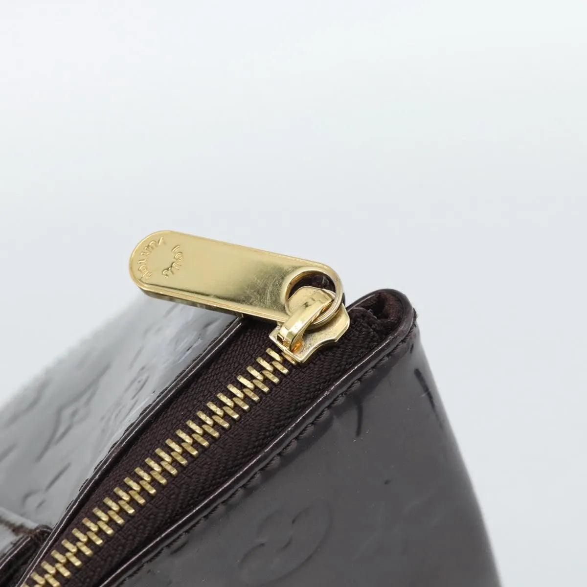 Louis Vuitton Rosewood Avenue Handbag Monogram Brown Patent_Leather Handbag (Pre-Owned)