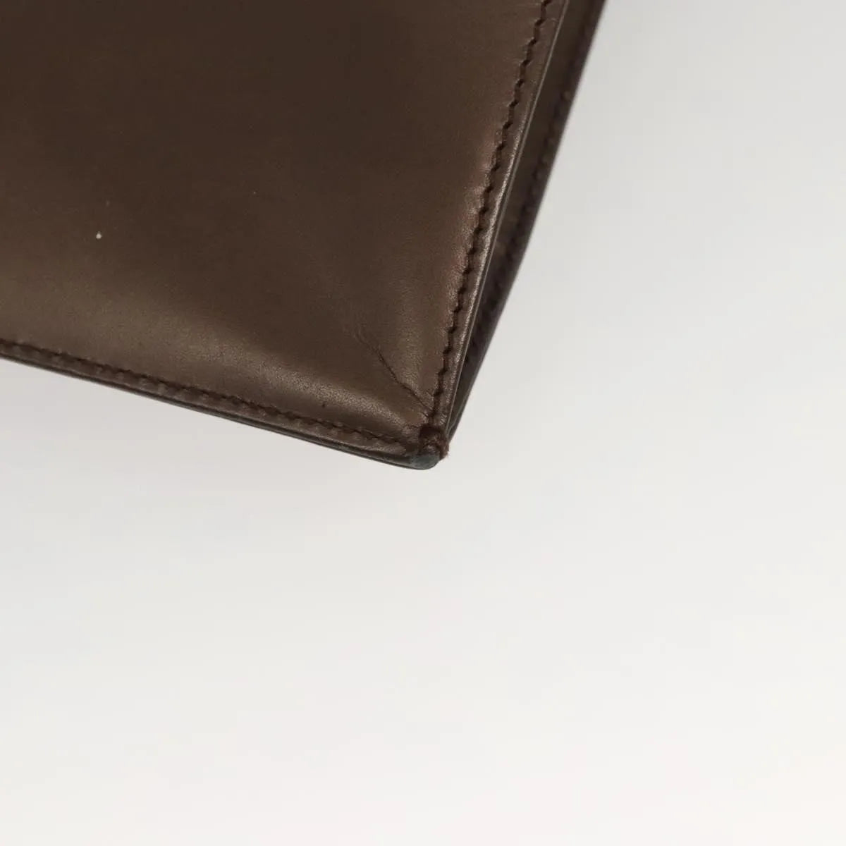 Gucci Vintage Leather Brown Leather Shoulder Bag Bag (Pre-Owned)