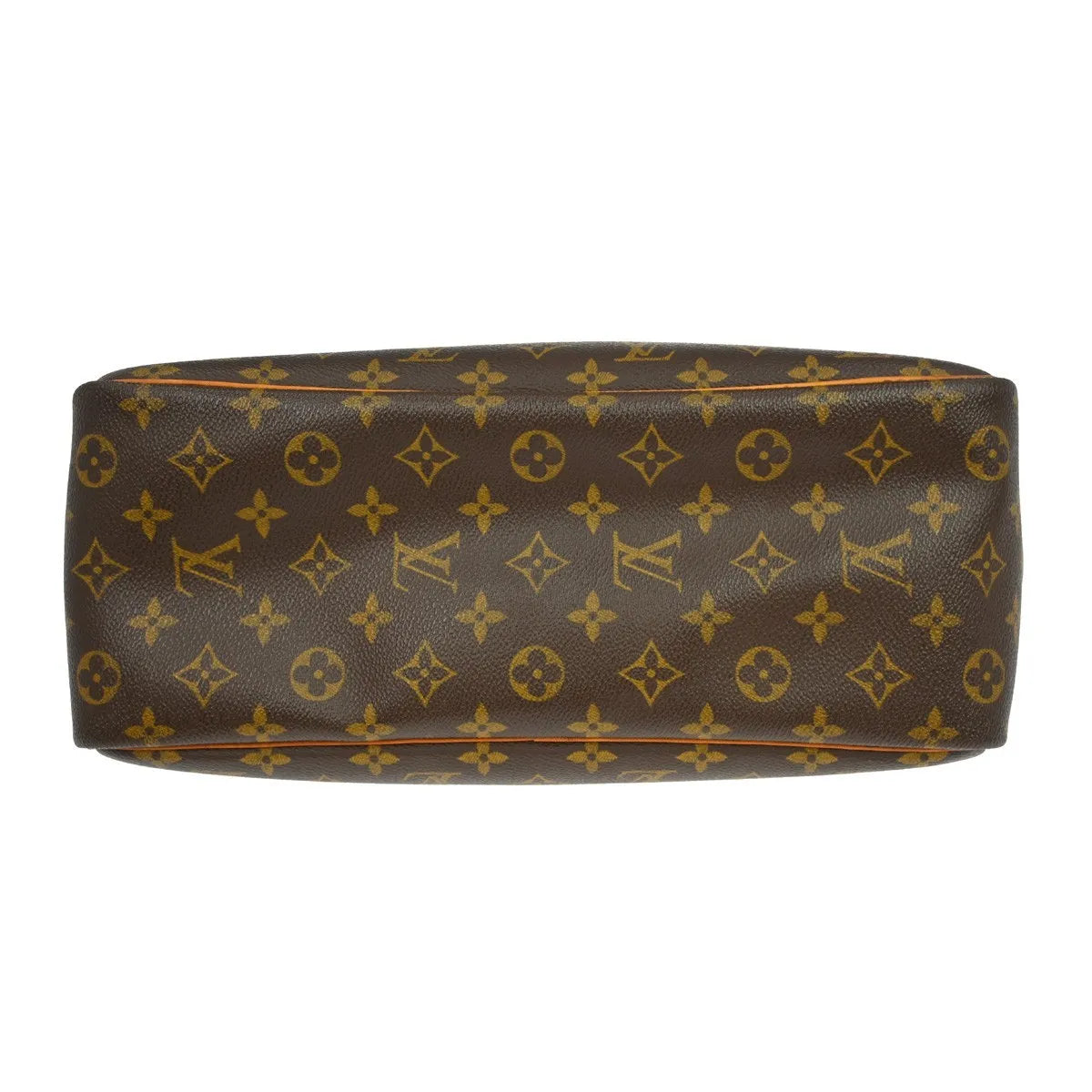Louis Vuitton Deauville Monogram Canvas Brown Canvas Handbag (Pre-Owned)